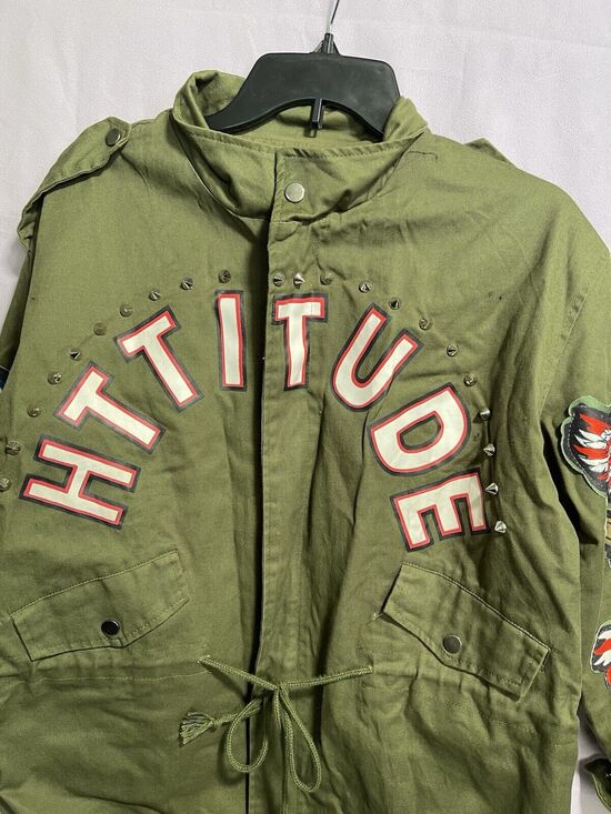 Nevada Love Jackets & Blazers - Jacket/ coat Nevada Love, Olive Green Med embellished Women’s